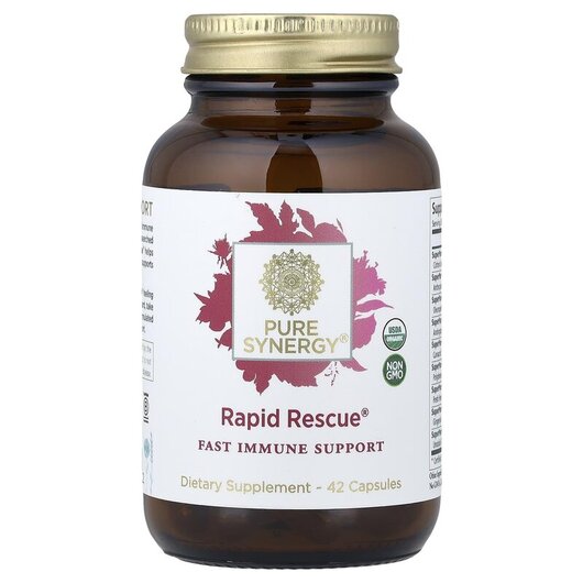 Основне фото товару Rapid Rescue Основне фото товару Pure Synergy, Rapid Rescue, Підсилення імунітету, 42 капсули