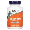 Фото товару Selenium 200 mcg Фото товару NOW Foods, Selenium 200 mcg, Селен 200 мкг, 180 капсул