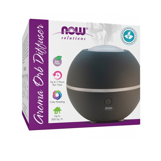 Основное фото товара Aroma Orb Diffuser - USB Oil Diffuser Основное фото товара NOW, Диффузор, Aroma Orb Diffuser - USB Oil Diffuser, 1 Unit