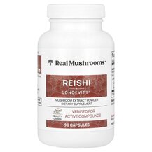 Гриби Real Mushrooms Reishi 415 Longevity Real Mushrooms Гриби Real Mushrooms Reishi 415 Longevity Real Mushrooms