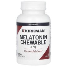Мелатонін 3 мг Melatonin Chewable 3 mg Kirkman Мелатонін 3 мг Melatonin Chewable 3 mg Kirkman