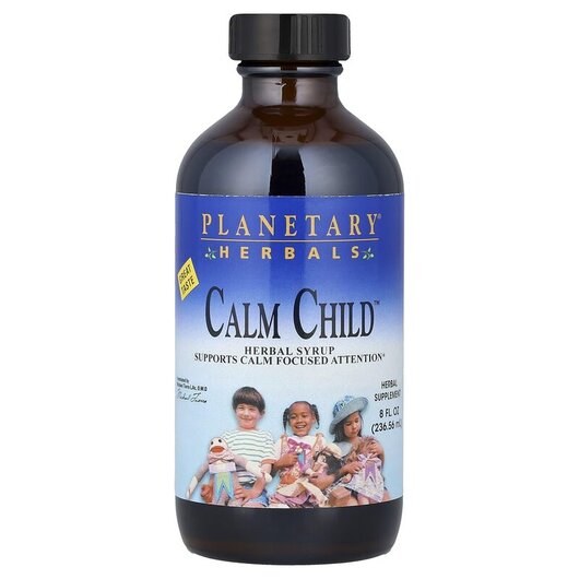 Основное фото товара Calm Child Herbal Syrup Основное фото товара Planetary Herbals, Сироп от кашля, Calm Child Herbal Syrup, 236.5