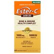 Фото товара Ester-C with D3 Bone & Immune Health Complex 1000 mg Фото товара Ester-C, Эстер-С с D3 1000 мг 5000 МЕ, Ester-C with D3, 60 таблет