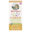 Фото товара Organic Infant & Toddler Vitamin D3 Liquid Drops 6 Months - 3 Years Unflavored Фото товара Organic Infant & Toddler Vitamin D3 Liquid Drops 6 Months, Ви