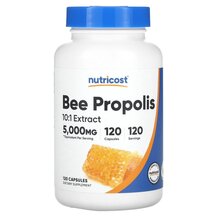 Bee Propolis 5000 mg Прополис Nutricost 120 капсул Bee Propolis 5000 mg Прополис Nutricost 120 капсул