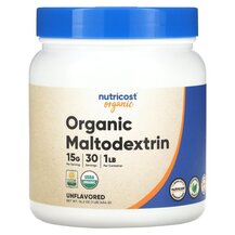 Мальтодекстрин Organic Maltodextrin Unflavored Nutricost Мальтодекстрин Organic Maltodextrin Unflavored Nutricost