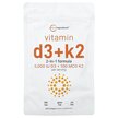 Фото товару Micro Ingredients, Vitamin D3 + K2, Вітаміни D3 K2, 300 капсул