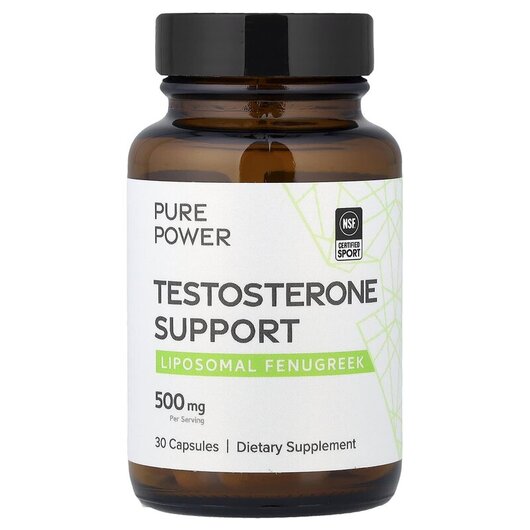 Основне фото товару Testosterone Support 500 mg Основне фото товару Testosterone Support 500 mg, Бустер Тестостерону, 30 капсул