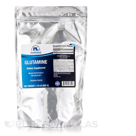 Основное фото товара Glutamine Основное фото товара Progressive Labs, L-Глутамин, Glutamine, 500 г