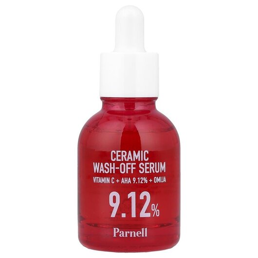 Основное фото товара Parnell, Сыворотка, AHA 9.12 Omija Ceramic Wash-Off Serum, 30 мл