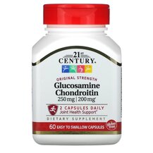 Glucosamine Chondroitin Хондроитин глюкозамин 21st Century Glucosamine Chondroitin Хондроитин глюкозамин 21st Century