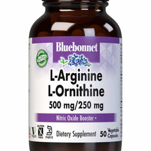 L-Аргінін L-Arginine Bluebonnet Nutrition 50 капсул
