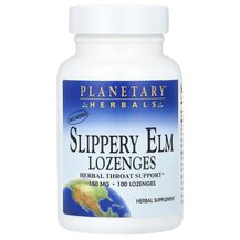 Слизький в'яз Slippery Elm Lozenges Unflavored 150 mg Слизький в'яз Slippery Elm Lozenges Unflavored 150 mg