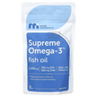 Фото товару Supreme Omega-3 Fish Oil Fresh Lemon Фото товару Supreme Omega-3 Fish Oil Fresh Lemon, Омега 3, 60 капсул