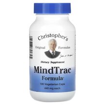 Підтримка мозку MindTrac Formula 440 mg Christopher's