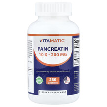 Панкреатин Pancreatin Vitamatic 250 капсул