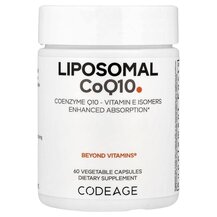 Коензим CoQ10 Liposomal CoQ10 CodeAge 60 капсул Коензим CoQ10 Liposomal CoQ10 CodeAge 60 капсул