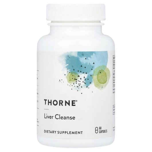 Основное фото товара Liver Cleanse Основное фото товара Thorne, Очистка печени, Liver Cleanse, 60 капсул