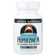 Гіперзин А Huperzine A 200 mcg Source Naturals Гіперзин А Huperzine A 200 mcg Source Naturals