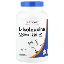 L-Isoleucine L-Аланин Nutricost 240 капсул