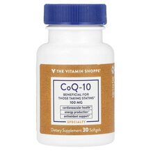 CoQ-10 100 mg Коэнзим CoQ10 TheVitaminShoppe 30 капсул
