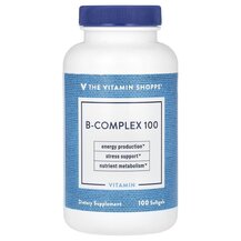 B-комплекс B-Complex 100 TheVitaminShoppe 100 капсул
