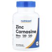 Фото товара Zinc Carnosine 86 mg Фото товара Nutricost, Цинк, Zinc Carnosine 86 mg, 120 капсул