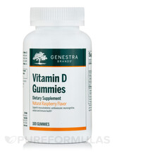 Vitamin D Gummies Raspberry Витамин D3 Genestra