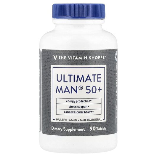 Основное фото товара Ultimate Man 50+ Multivitamin & Multimineral, Минеральные доб