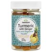 Фото товару Turmeric With Ginger Gummies Tropical Lemon Фото товару Turmeric With Ginger Gummies Tropical Lemon, Корінь Імбиру, 60 та