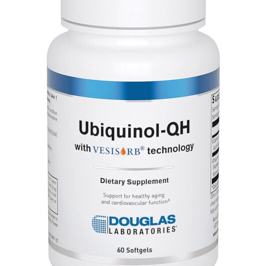 Основное фото товара Ubiquinol-QH with VESIsorb Technology Основное фото товара Убихинол, Ubiquinol-QH with VESIsorb Technology, 60 капсул