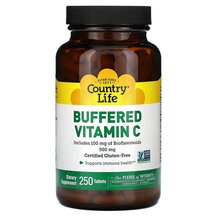 Buffered Vitamin C 500 mg Витамин C Country Life