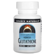 L-Глутатіон Reduced Glutathione 250 mg Source Naturals
