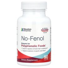 Фермент для поліфенолів No-Fenol Houston Enzymes 90 капсул