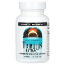 Tribulus 750 mg 60 Трибулус 750 мг Source Naturals