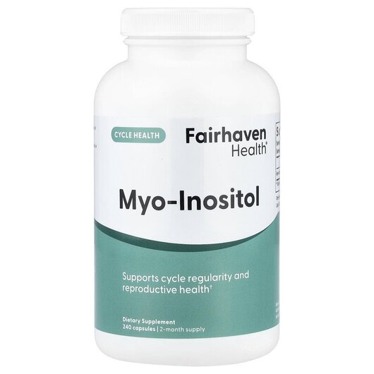 Основное фото товара Мио-инозитол, Myo-Inositol For Women and Men, 240 капсул
