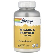 Vitamin C Powder 5000 mg Витамин C 5000 мг Solaray 227 г