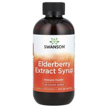 Сироп з Бузини Elderberry Extract Syrup Swanson 237 мл Сироп з Бузини Elderberry Extract Syrup Swanson 237 мл