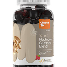 Гриби Chapter Six Mushroom Gummies Raspberry Flavored