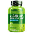 Фото товара Naturelo, Омега 3, Vegan DHA Omega-3 from Algae 800 mg, 120 капсу