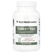 Фото товару Turkey Tail Mushroom Extract Powder, Гриби Хвіст Індички, 90 капс
