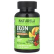 Фото товара Naturelo, Железо, Iron 25 mg, 90 капсул