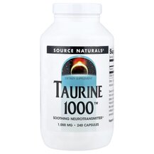 Таурин 1000 мг Taurine 1000 mg 240 Source Naturals Таурин 1000 мг Taurine 1000 mg 240 Source Naturals