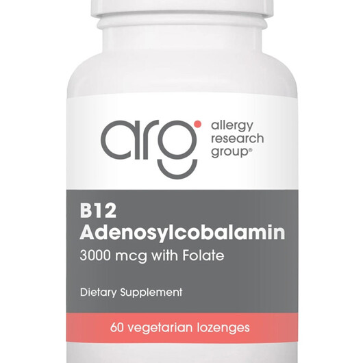 Основное фото товара B12 Adenosylcobalamin Основное фото товара Аденозилкобаламин В12, B12 Adenosylcobalamin, 60 Vegetarian Lozen