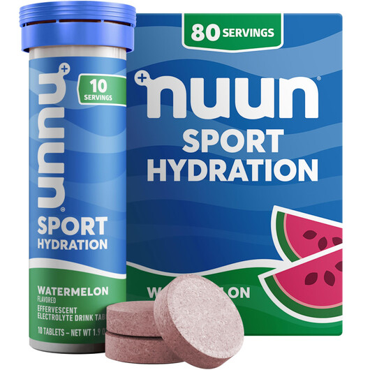 Основне фото товару Nuun Sport Electrolyte Tablets with Magnesium Calcium, Електроліт