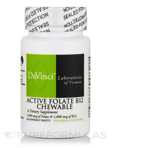 Метилкобаламін B12 Active Folate B12 Chewable DaVinci Метилкобаламін B12 Active Folate B12 Chewable DaVinci