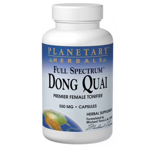 Основне фото товару Full Spectrum Dong Quai Основне фото товару Planetary Herbals, Full Spectrum Dong Quai, Дягель, 120 капсул