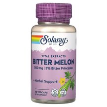 Vital Extracts Bitter Melon 500 mg Горькая дыня Solaray