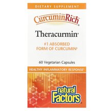 CurcuminRich Theracurmin Куркумин Natural Factors