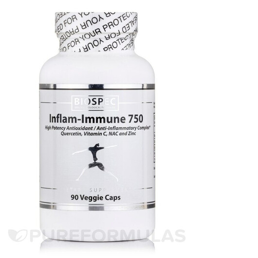 Основное фото товара BioSpec, Поддержка воспаления, Inflam-Immune 750, 90 капсул